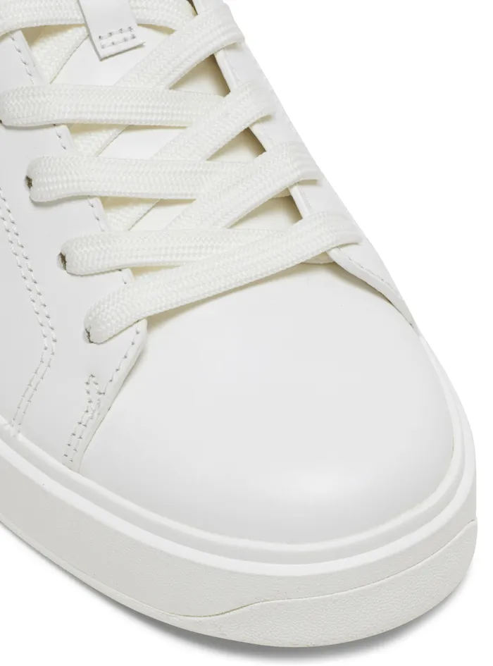 BCourt Trainers In Calfskin White Men Balmain Sneakers