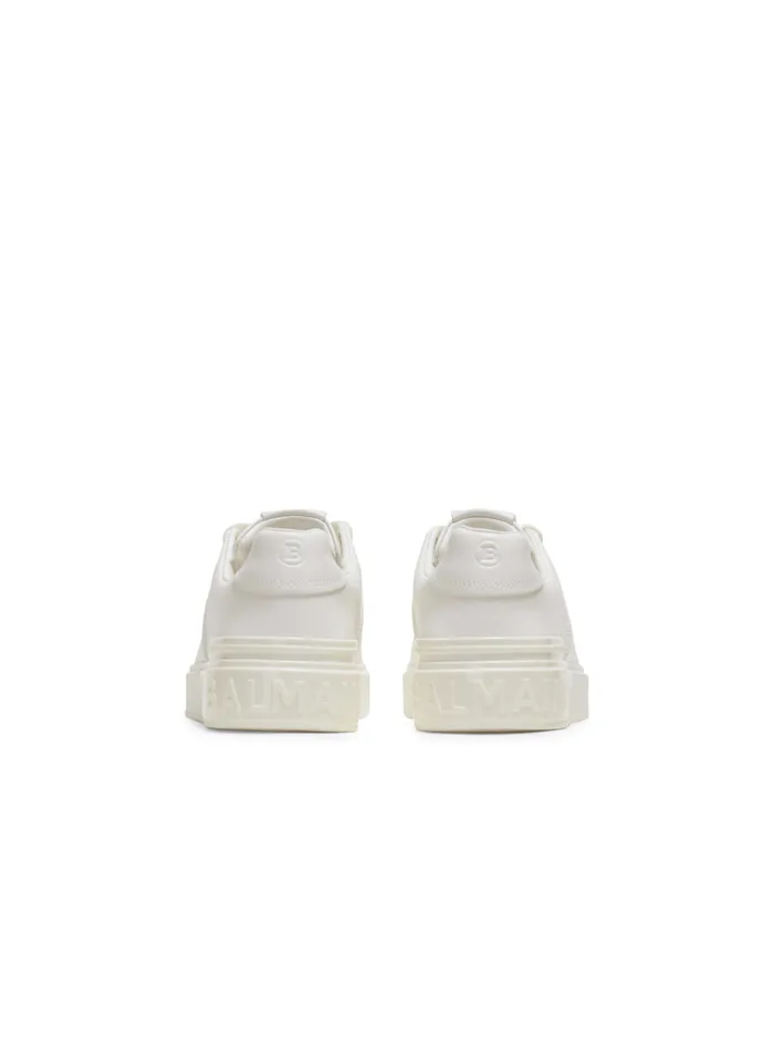 BCourt Trainers In Calfskin White Men Balmain Sneakers