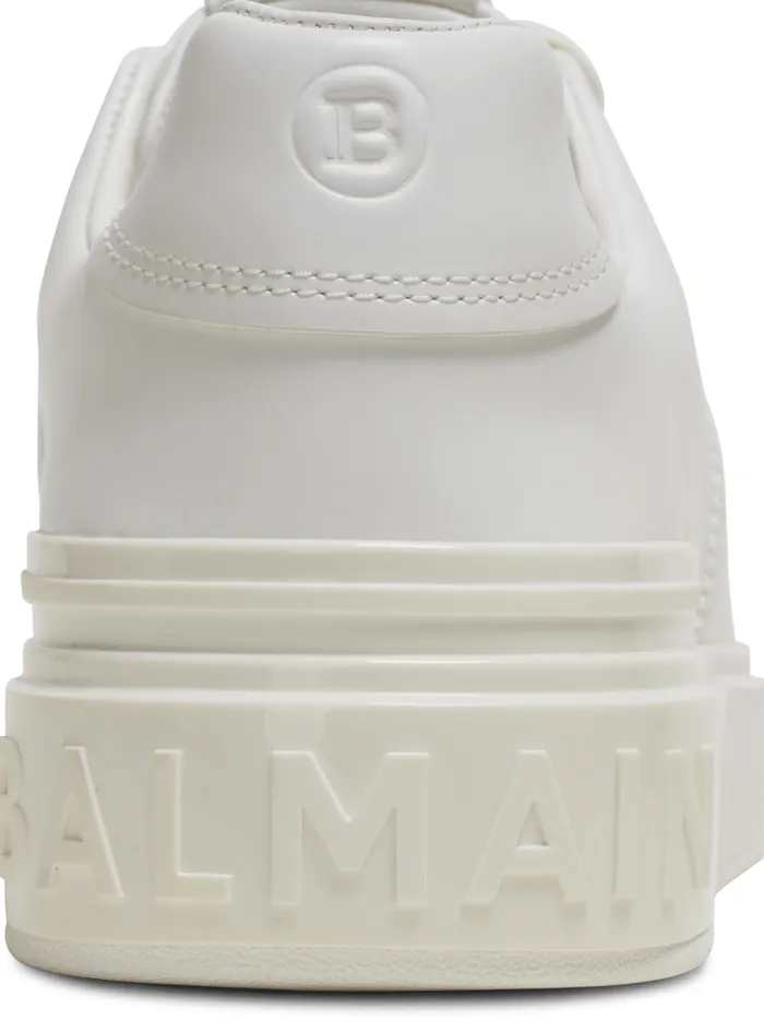 BCourt Trainers In Calfskin White Men Balmain Sneakers