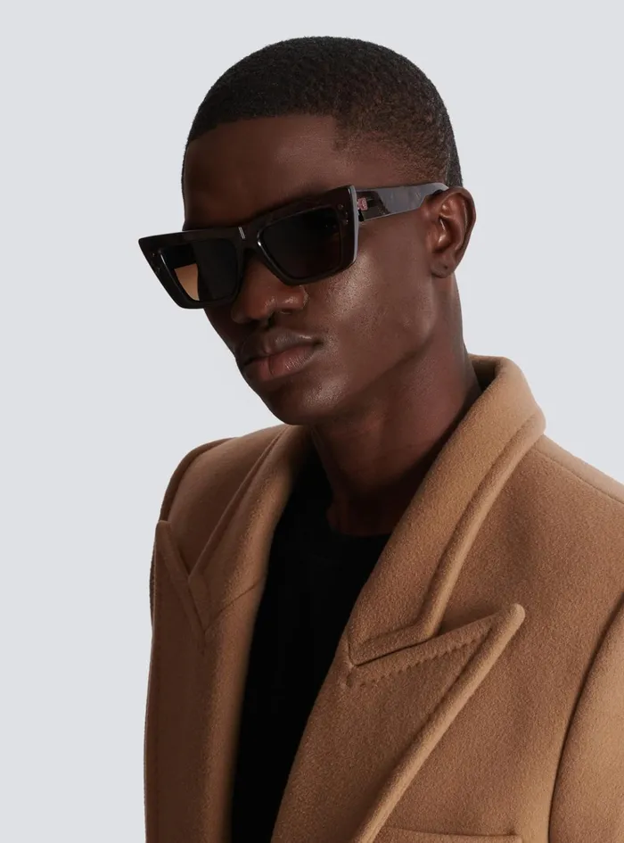BEye Sunglasses Brown WomenMen Balmain Eyewear