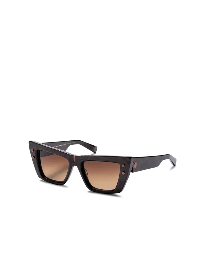 BEye Sunglasses Brown WomenMen Balmain Eyewear