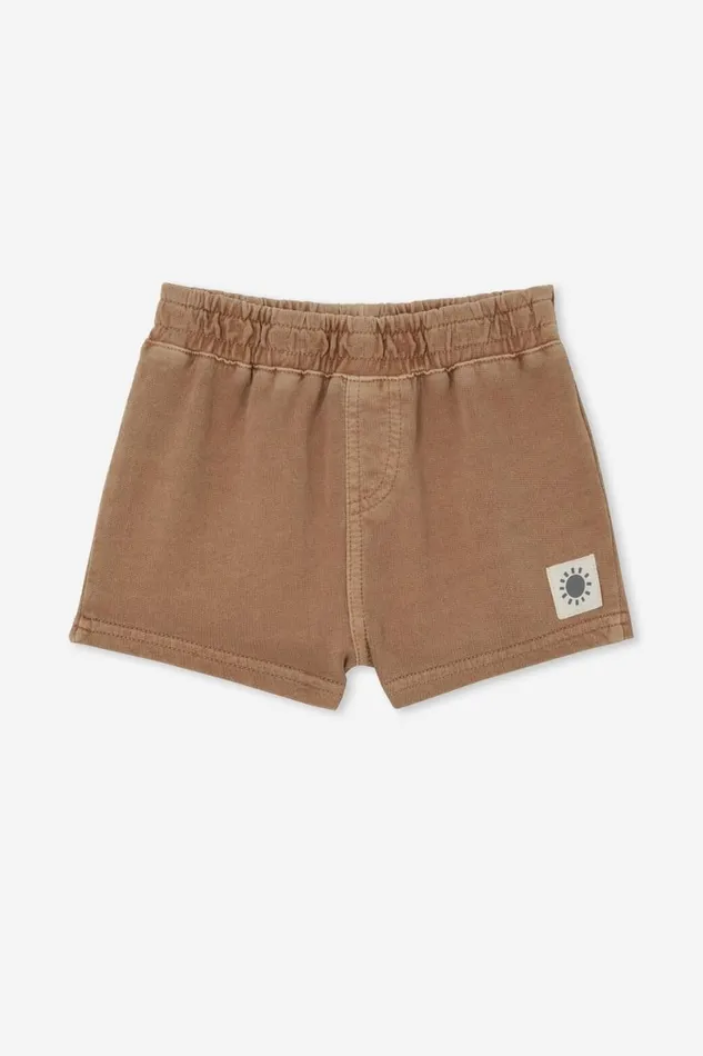 Baby Bottoms Cotton On Frankie Short Taupy Brown