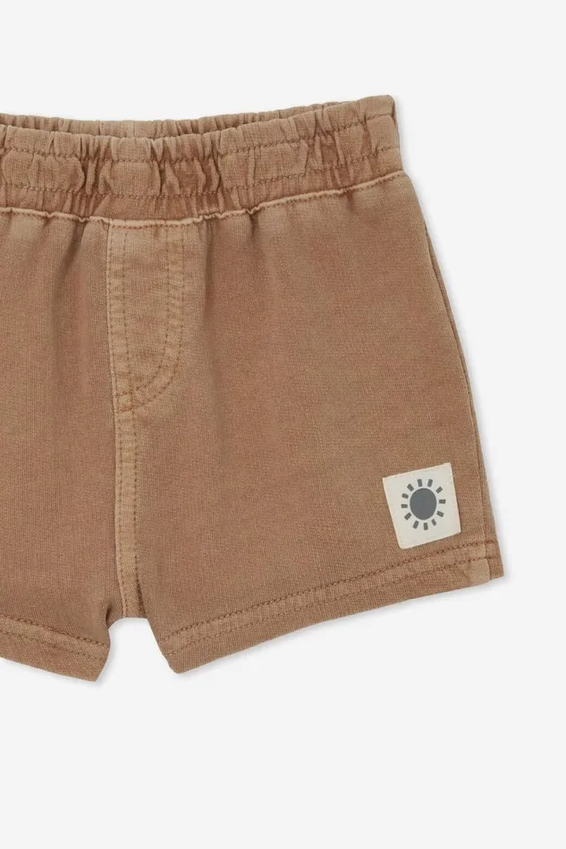 Baby Bottoms Cotton On Frankie Short Taupy Brown