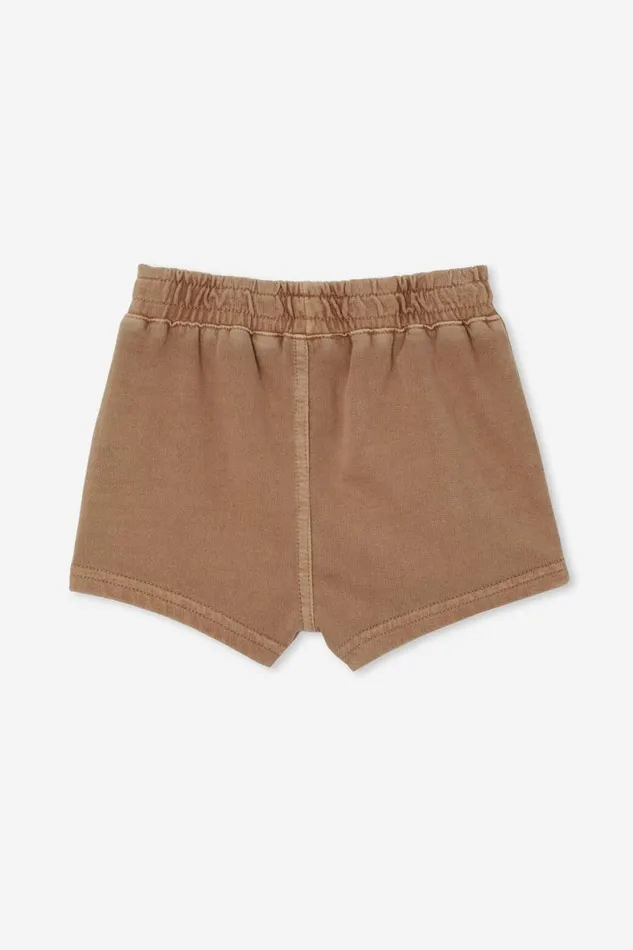 Baby Bottoms Cotton On Frankie Short Taupy Brown