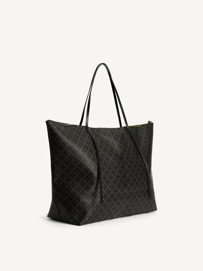 Bags Women By Malene Birger Leesa Tote Bag Dark Chokolate Bags Women By Malene Birger Leesa Tote Bag Dark Chokolate