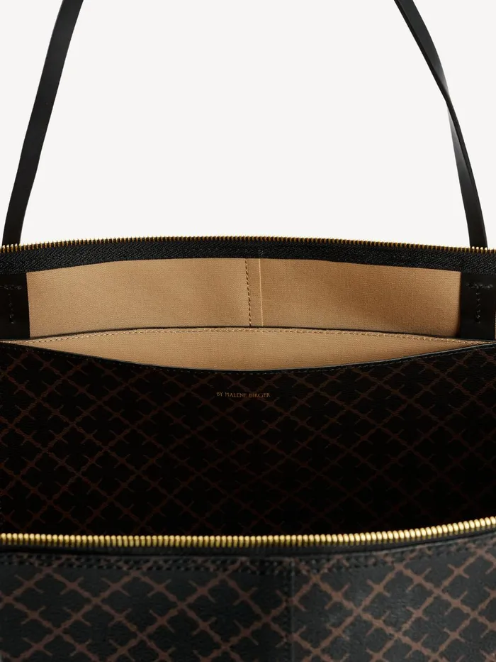 Bags Women By Malene Birger Leesa Tote Bag Dark Chokolate Bags Women By Malene Birger Leesa Tote Bag Dark Chokolate