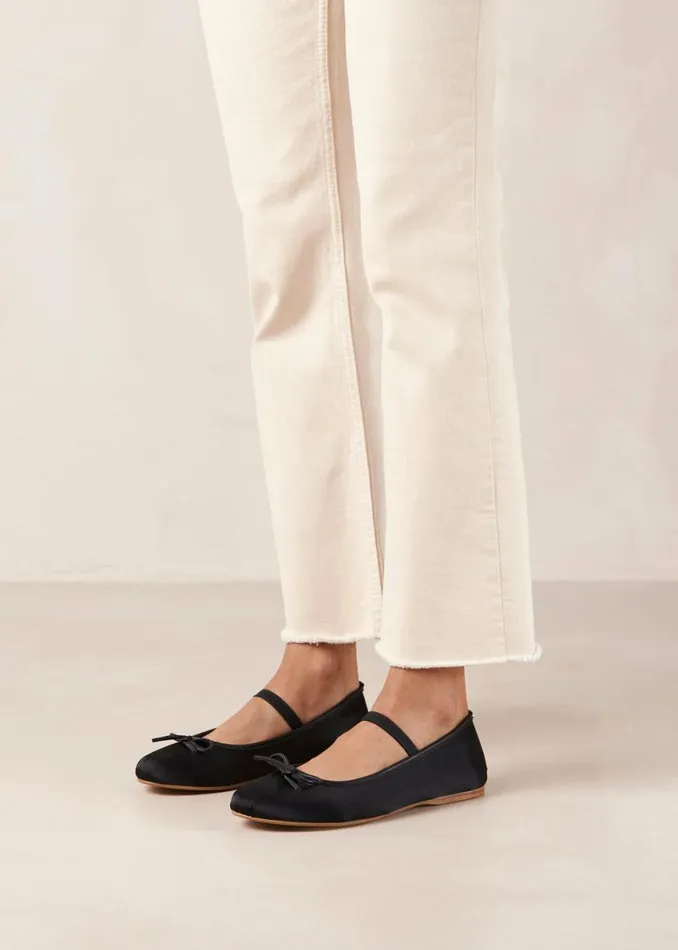 Ballet Flats Women ALOHAS Odette Black Ballet Flats