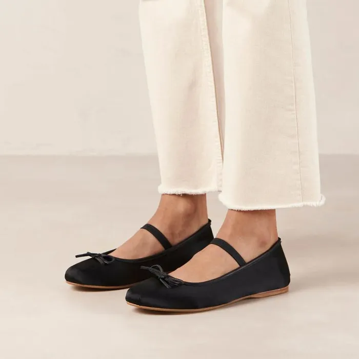 Ballet Flats Women ALOHAS Odette Black Ballet Flats