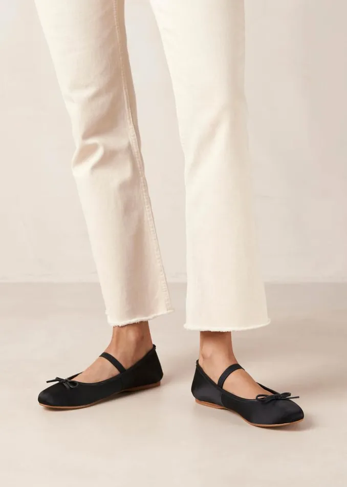 Ballet Flats Women ALOHAS Odette Black Ballet Flats