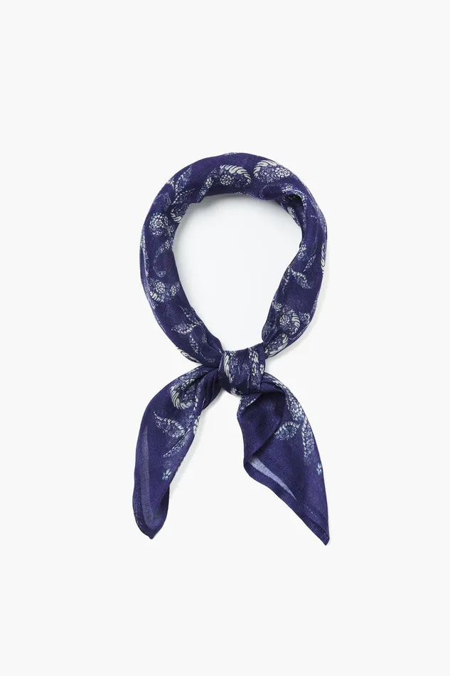 Bandana Bellwether Blue Paisley Women Chan Luu Bandanas