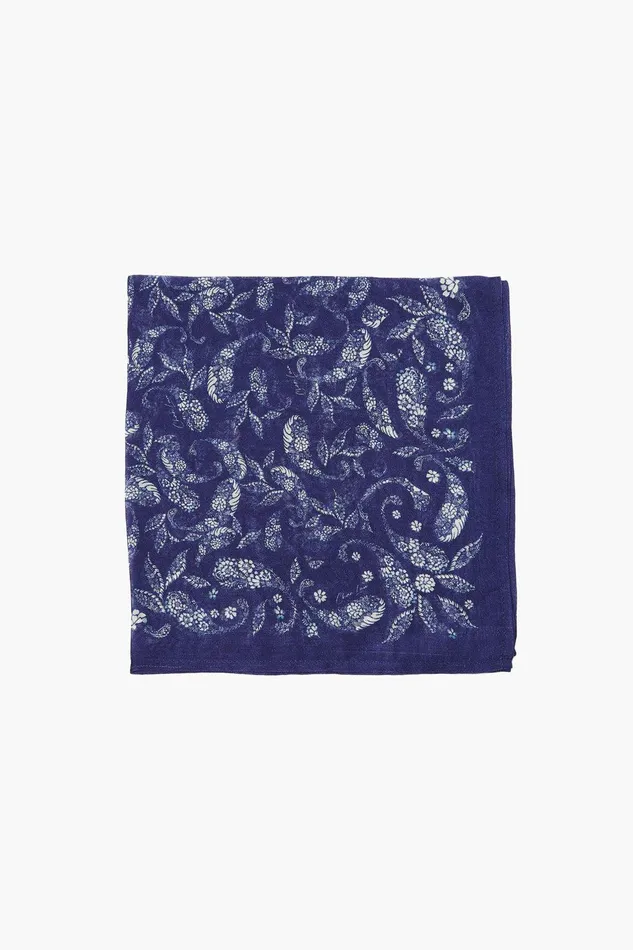 Bandana Bellwether Blue Paisley Women Chan Luu Bandanas