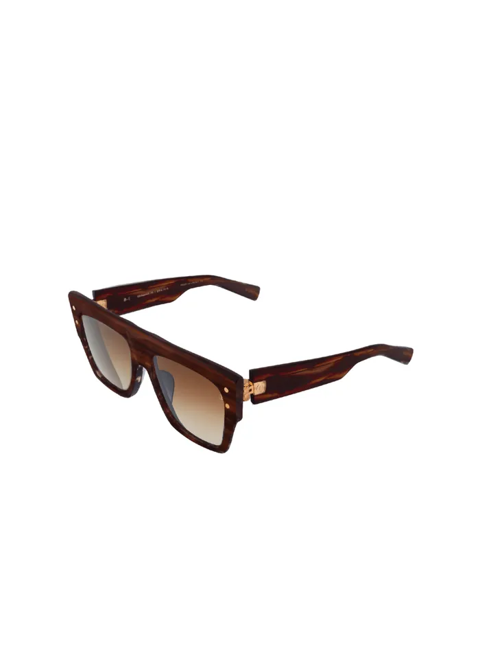 BI Sunglasses Brown WomenMen Balmain Eyewear