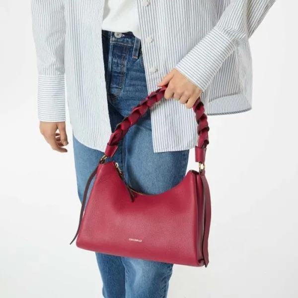 Boheme Small Noircuir Women Coccinelle Shoulder Bags Boheme Small Noircuir Women Coccinelle Shoulder Bags