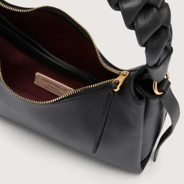 Boheme Small Noircuir Women Coccinelle Shoulder Bags Boheme Small Noircuir Women Coccinelle Shoulder Bags