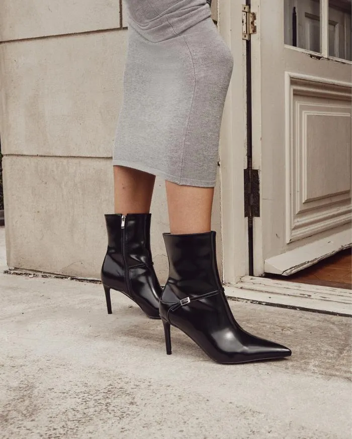 Boots Billini Ankle Boots RAYNE JET SHINE