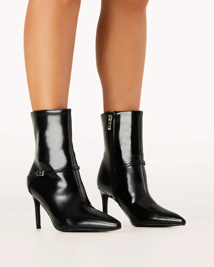 Boots Billini Ankle Boots RAYNE JET SHINE