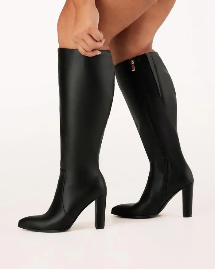 Boots Billini Knee High Boots KORS CURVE BLACK