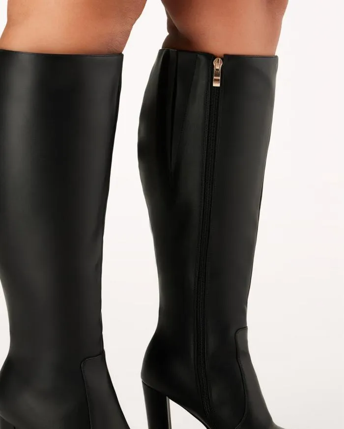 Boots Billini Knee High Boots KORS CURVE BLACK