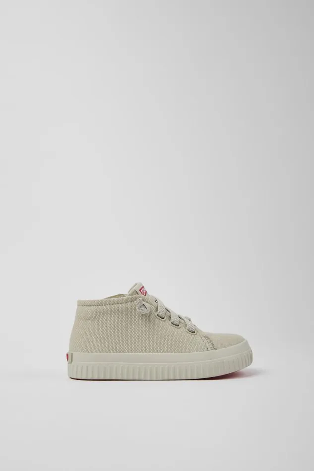 Boots Kids Camper Peu Roda Gray Textile Sneakers