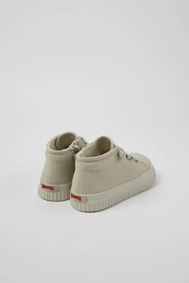 Boots Kids Camper Peu Roda Gray Textile Sneakers