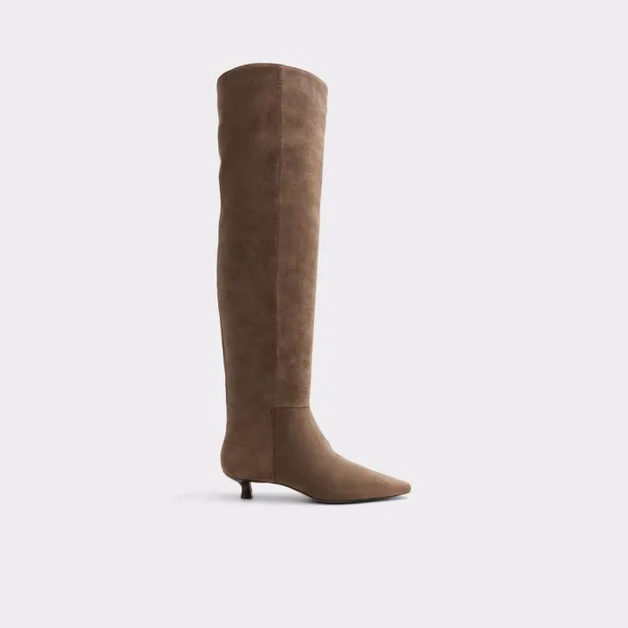 Boots Women ALDO Muttsee KneeHigh Boot 8211 Brown