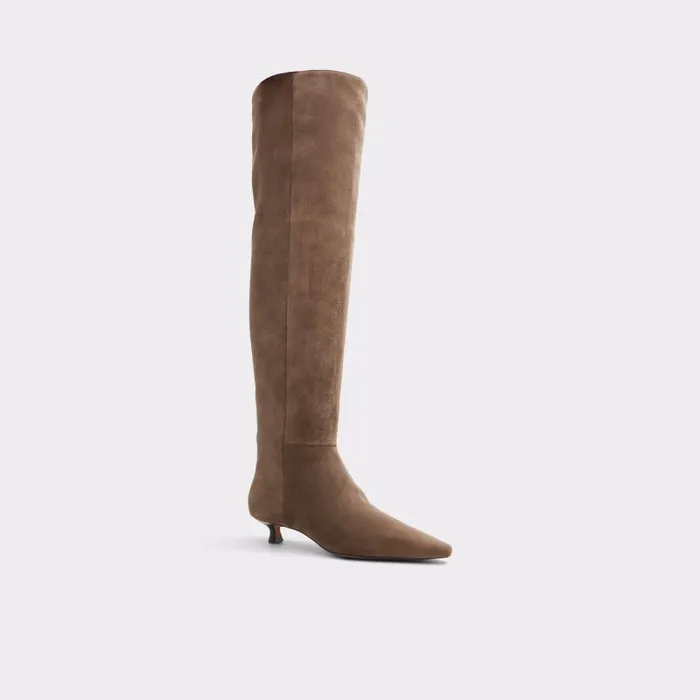 Boots Women ALDO Muttsee KneeHigh Boot 8211 Brown