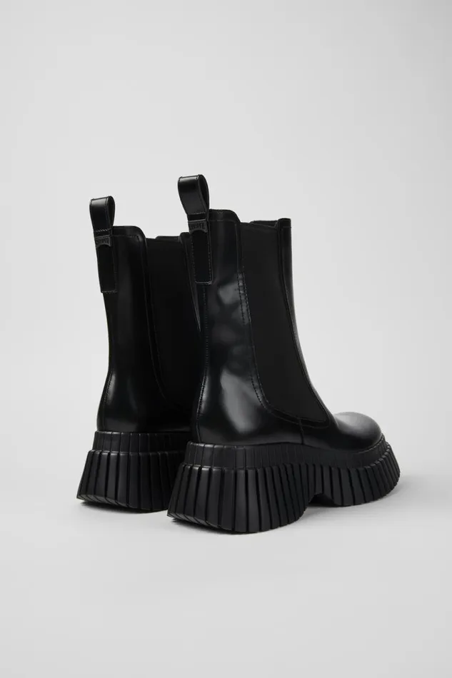 Boots Women Camper BCN Black Leather Chelsea Boots Boots Women Camper BCN Black Leather Chelsea Boots