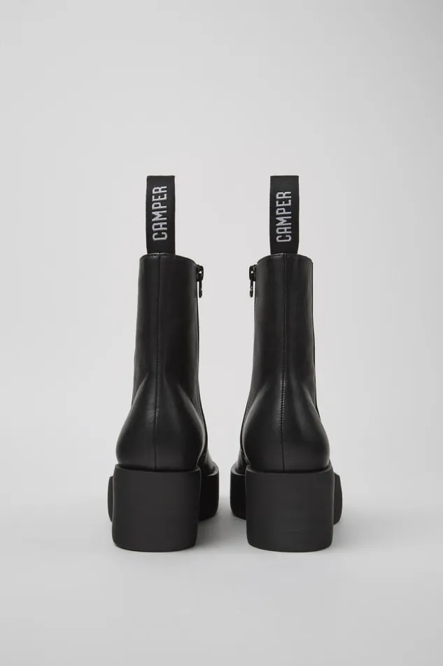 Boots Women Camper Billie Black Leather Boots Boots Women Camper Billie Black Leather Boots