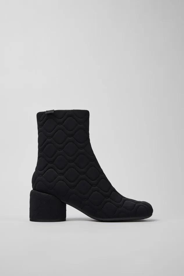 Boots Women Camper Niki Black Textile Boots Boots Women Camper Niki Black Textile Boots