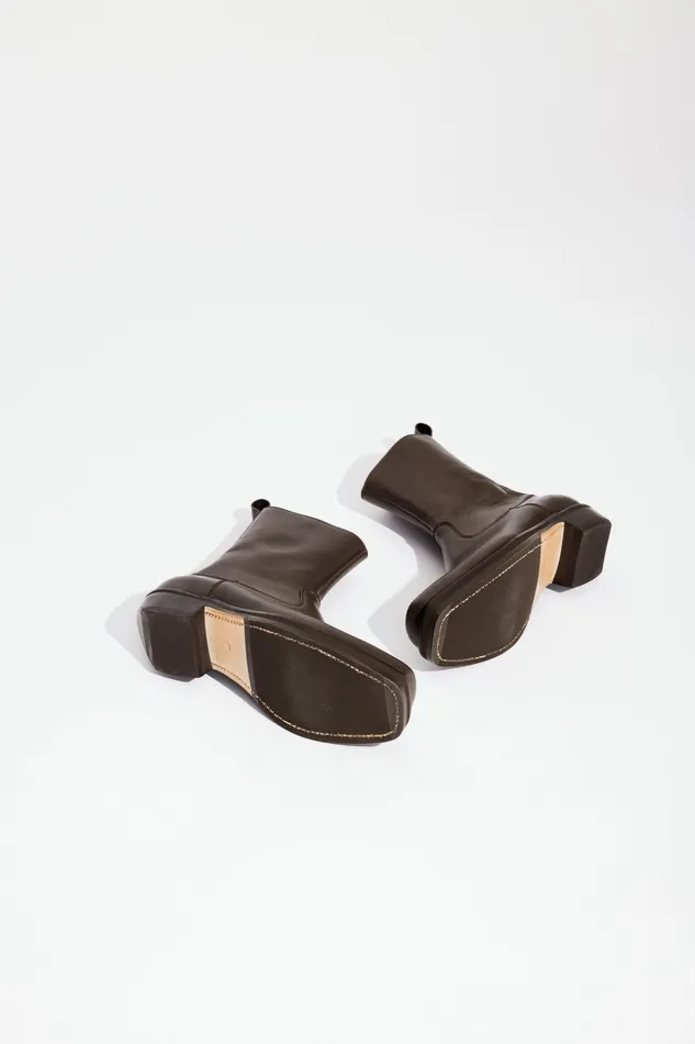 Boots Wonhundred Women Barcelona Boots 8211 Brown