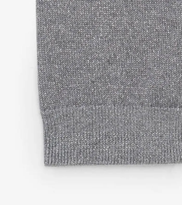 Bottoms Baby and Toddler Hatley Baby Silver Glitter Cable Knit Leggings