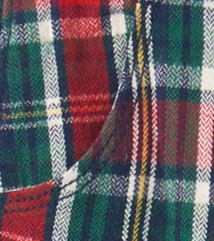 Bottoms Baby and Toddler Hatley Christmas Plaid Straight Leg Pants