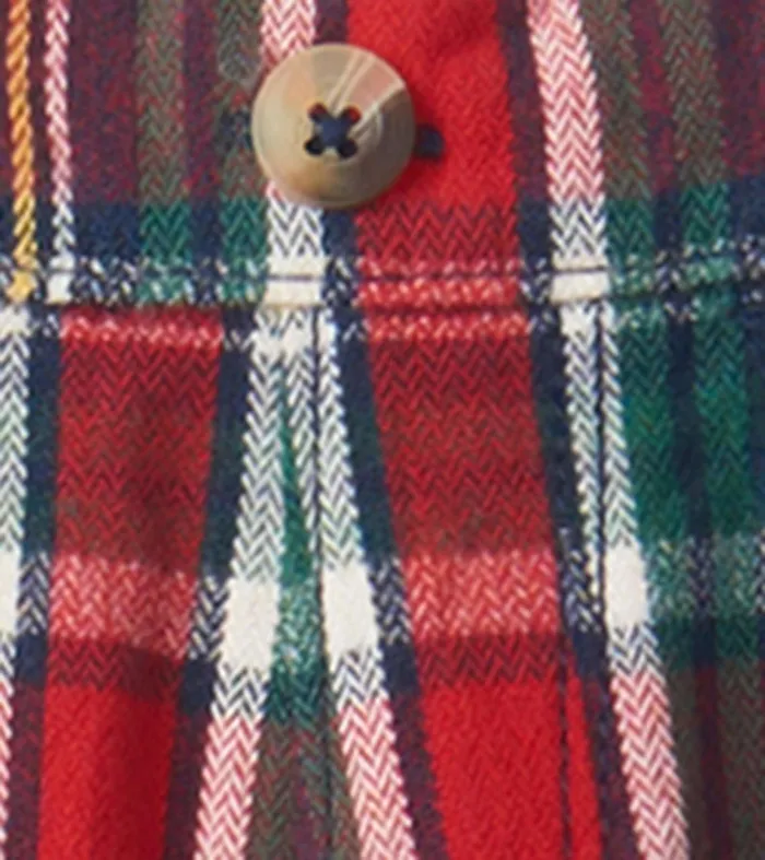 Bottoms Baby and Toddler Hatley Christmas Plaid Straight Leg Pants