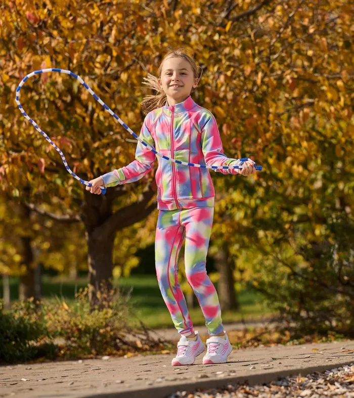 Bottoms Girls Hatley Girls Jelly Bean Active Leggings