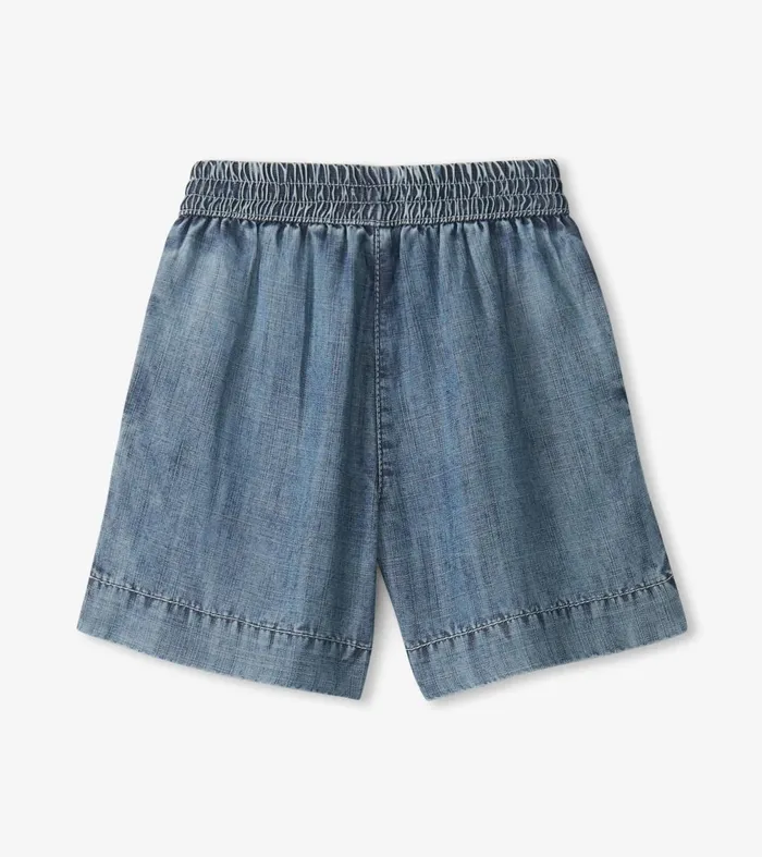 Bottoms Girls Hatley Girls Tencel Flairy Shorts