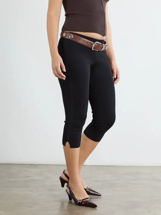 Bottoms Maxine Capri Black 8211 Lisa Says Gah Women