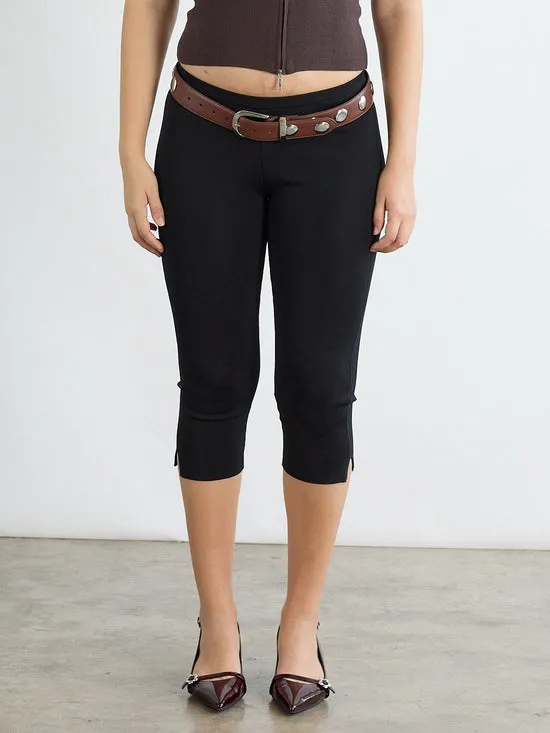 Bottoms Maxine Capri Black 8211 Lisa Says Gah Women
