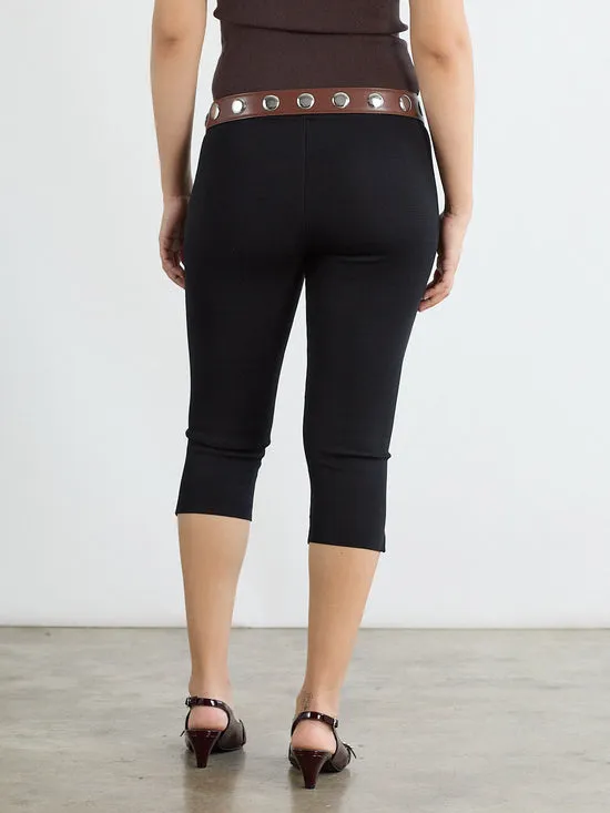Bottoms Maxine Capri Black 8211 Lisa Says Gah Women