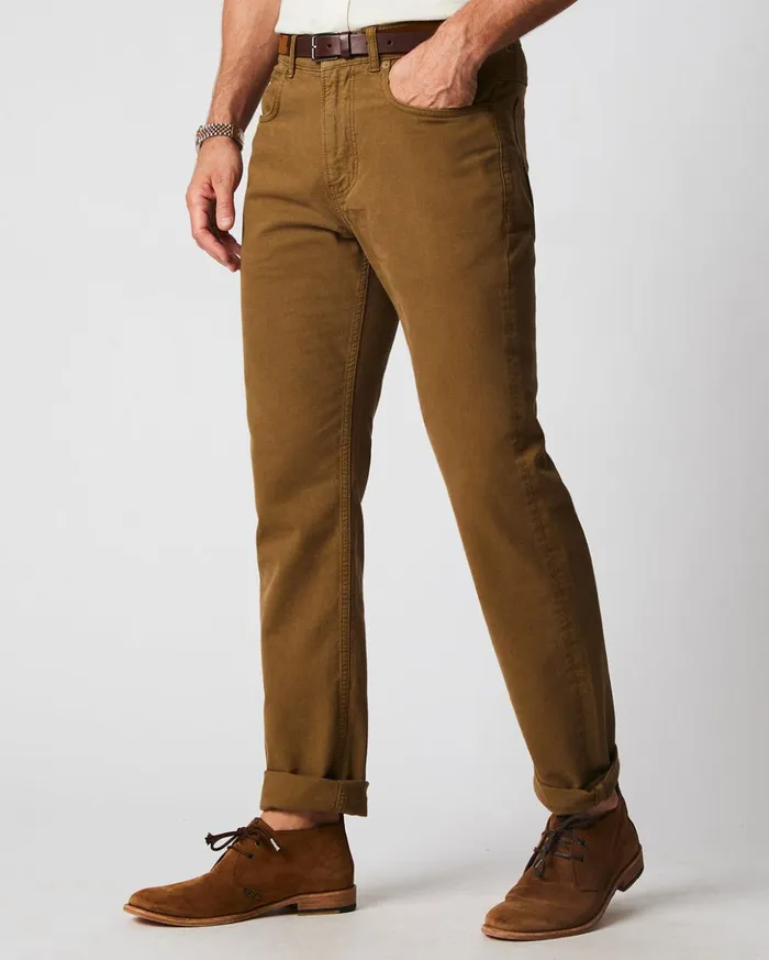 Bottoms Men Billy Reid Bedford 5 Pocket Pant Rubber