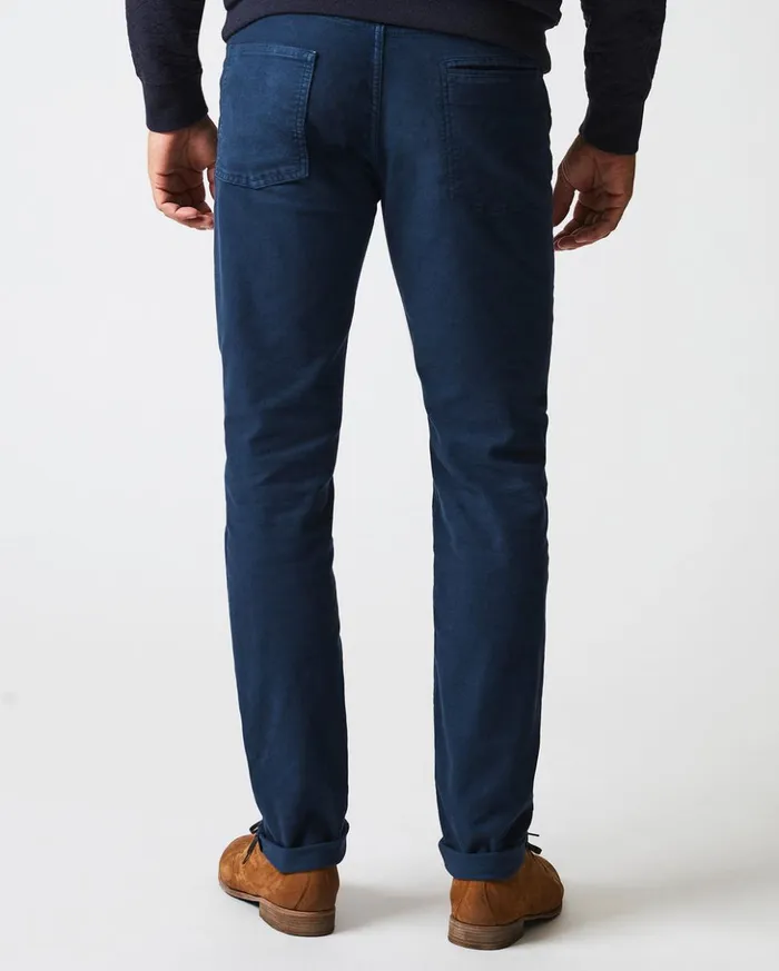 Bottoms Men Billy Reid Moleskin Jean Carbon Blue