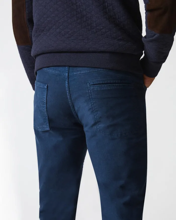 Bottoms Men Billy Reid Moleskin Jean Carbon Blue