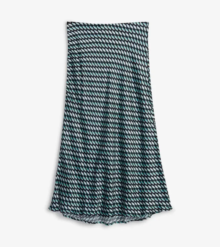 Bottoms Women Hatley Grace Midi Skirt 8211 Graphic Leaves