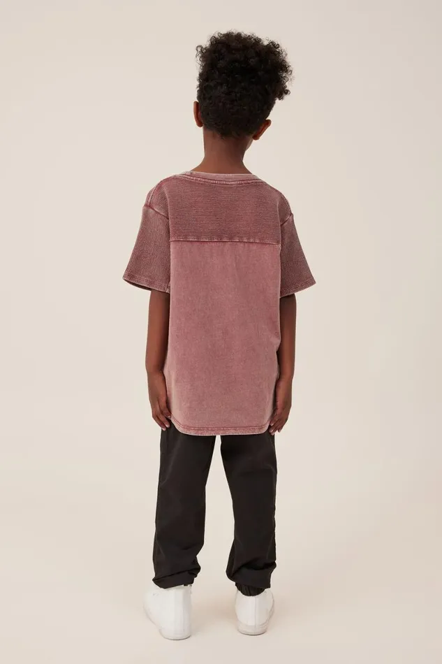 Boys 214 Pants and Jeans Cotton On Will Cuffed Chino Pant Phantom