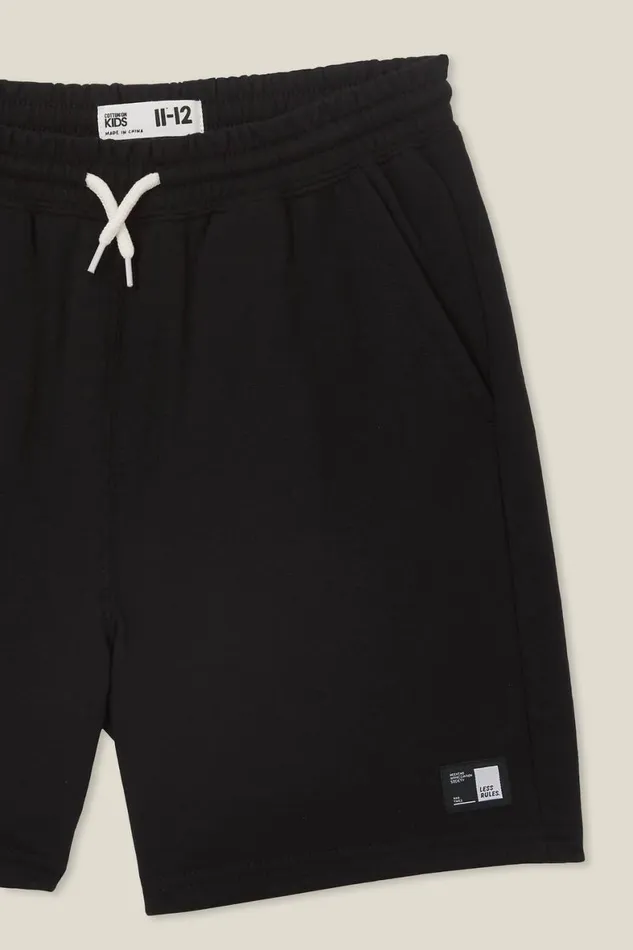 Boys 214 Shorts Cotton On Hudson Slouch Short Black Core