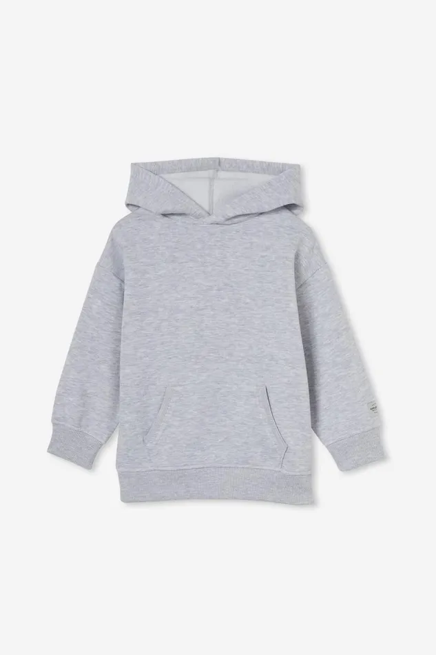Boys 214 Sweatshirts and Sweatpants Cotton On Marco Hoodie Fog Grey Marle