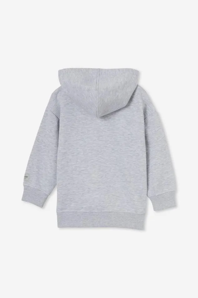Boys 214 Sweatshirts and Sweatpants Cotton On Marco Hoodie Fog Grey Marle