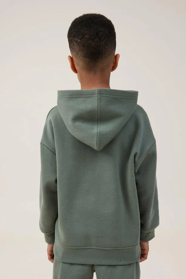 Boys 214 Sweatshirts and Sweatpants Cotton On Marco Hoodie Swag Green