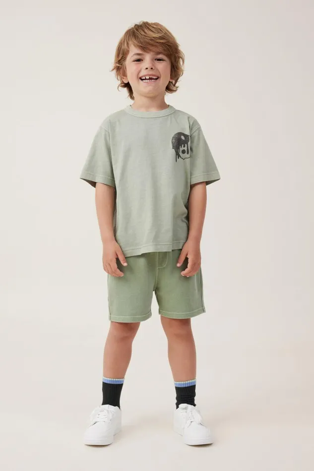 Boys 214 Tops and TShirts Cotton On Jonny Short Sleeve Print Tee Deep Sagenevermind The Chaos