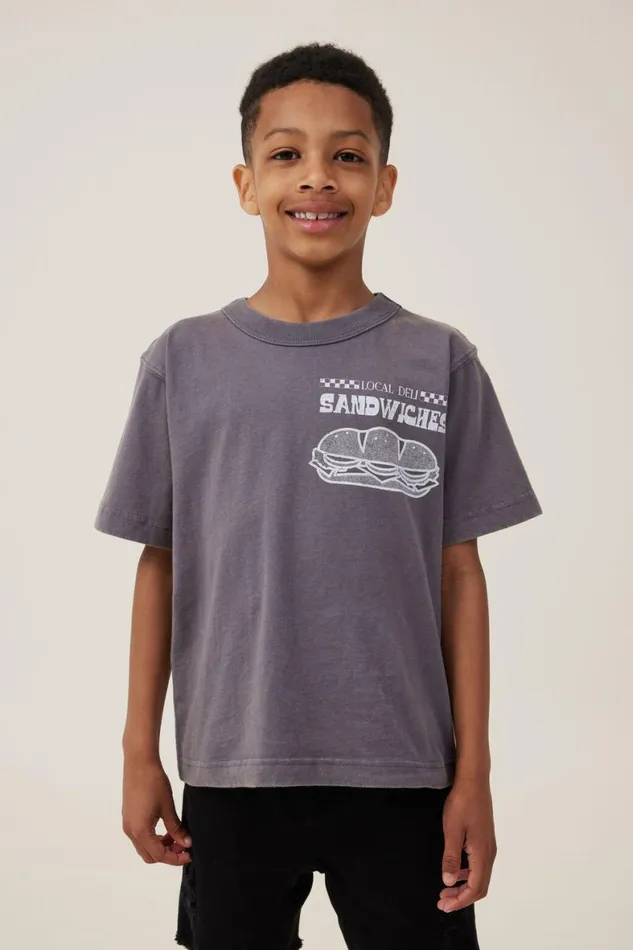 Boys 214 Tops and TShirts Cotton On Jonny Short Sleeve Print Tee Rabbit Greylocal Deli Sandwiches Boys 214 Tops and TShirts Cotton On Jonny Short Sleeve Print Tee Rabbit Greylocal Deli Sandwiches