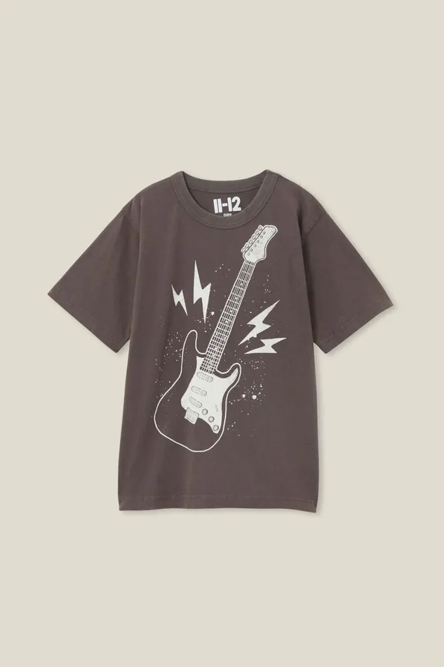 Boys 214 Tops and TShirts Cotton On Jono Short Sleeve Print Tee Phantomguitar